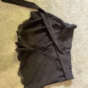 Scalloped Trimmed Shorts